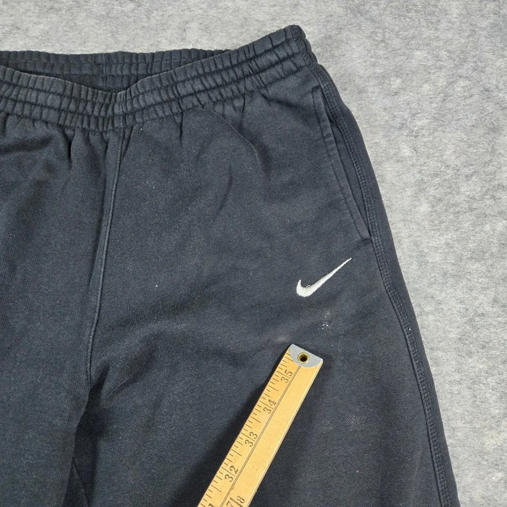 Nike Kids Black Fleece Wide Leg Athletic Sweatpants XL